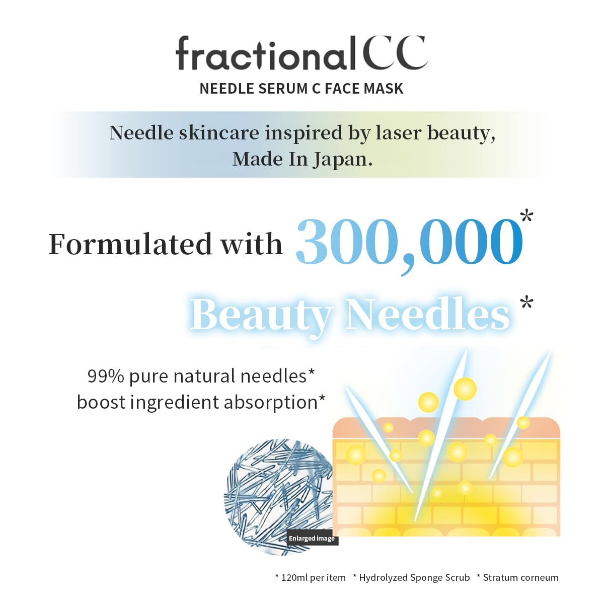 Amazon.com : フラクショナルCC fractional CC Needle Serum C Face